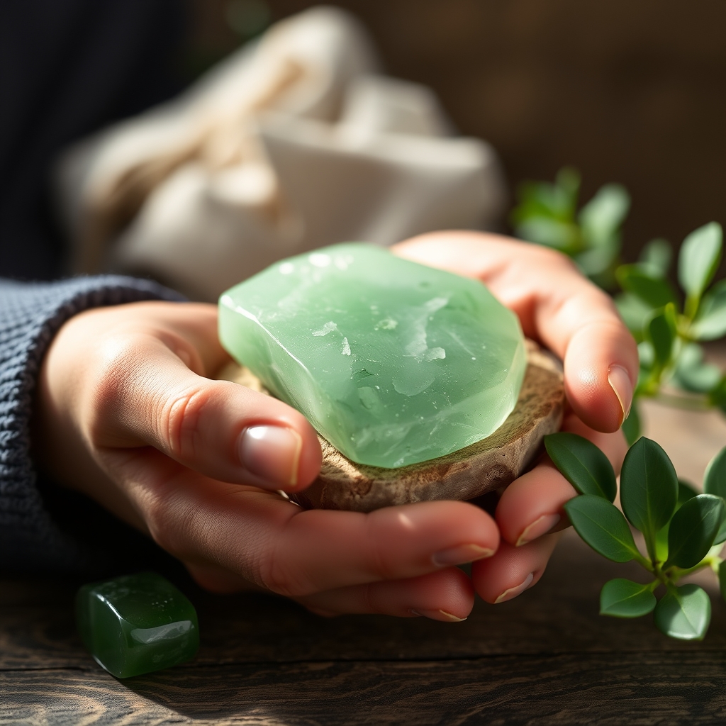 Entretenir la pierre de jade · Vertus de la pierre de jade pour la chance